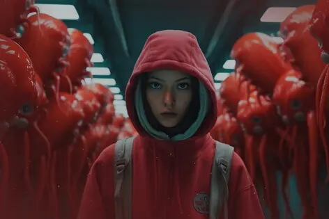 Квест-анимация «Игра в кальмара» от Футурамия
